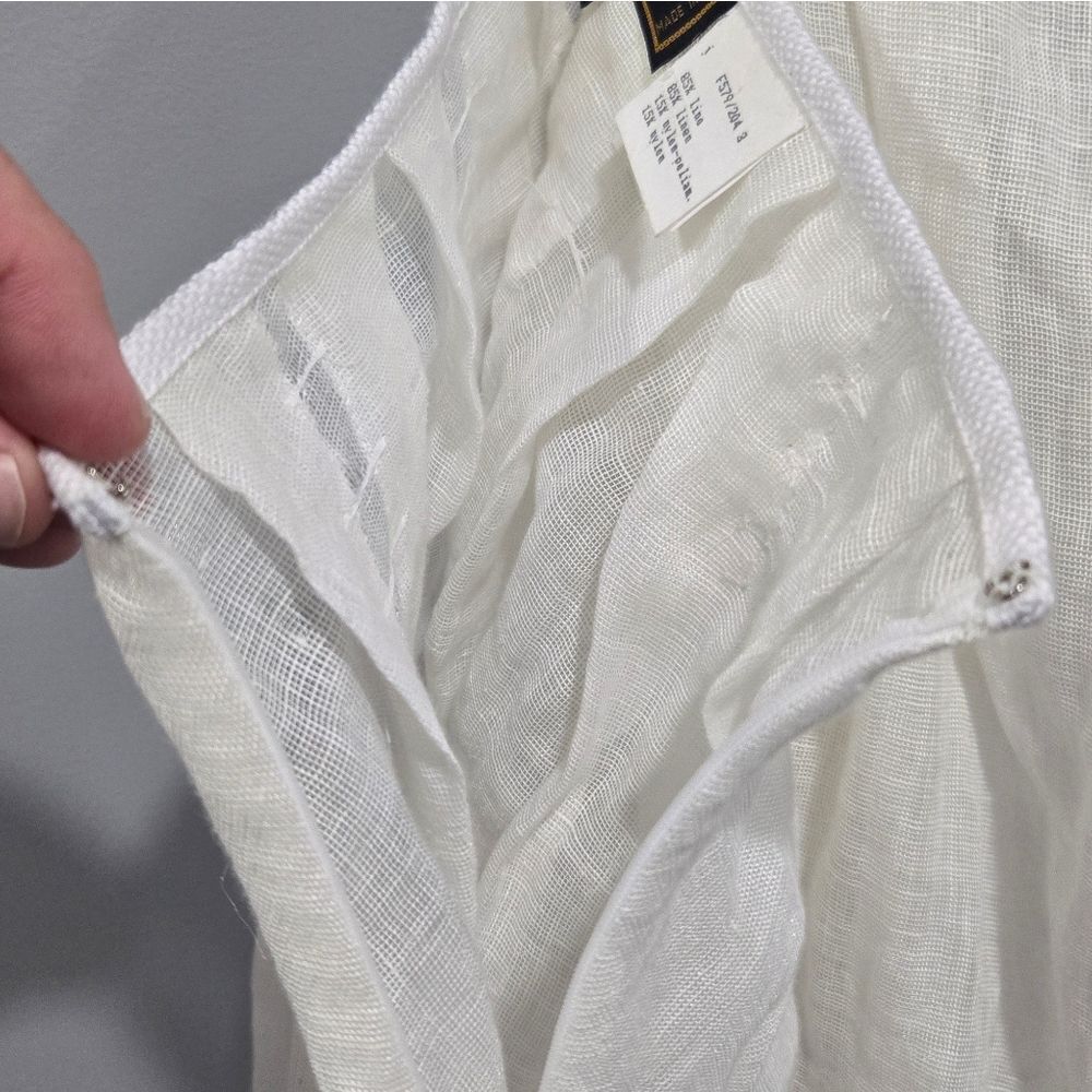 🐢 Fendi Linen Skirt Size 8. Like New! Guaranteed Authentic!! - Picture 16 of 16